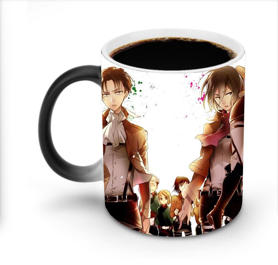 （画像用） 進撃の巨人 Attack on Titan 温度変色マグカップ