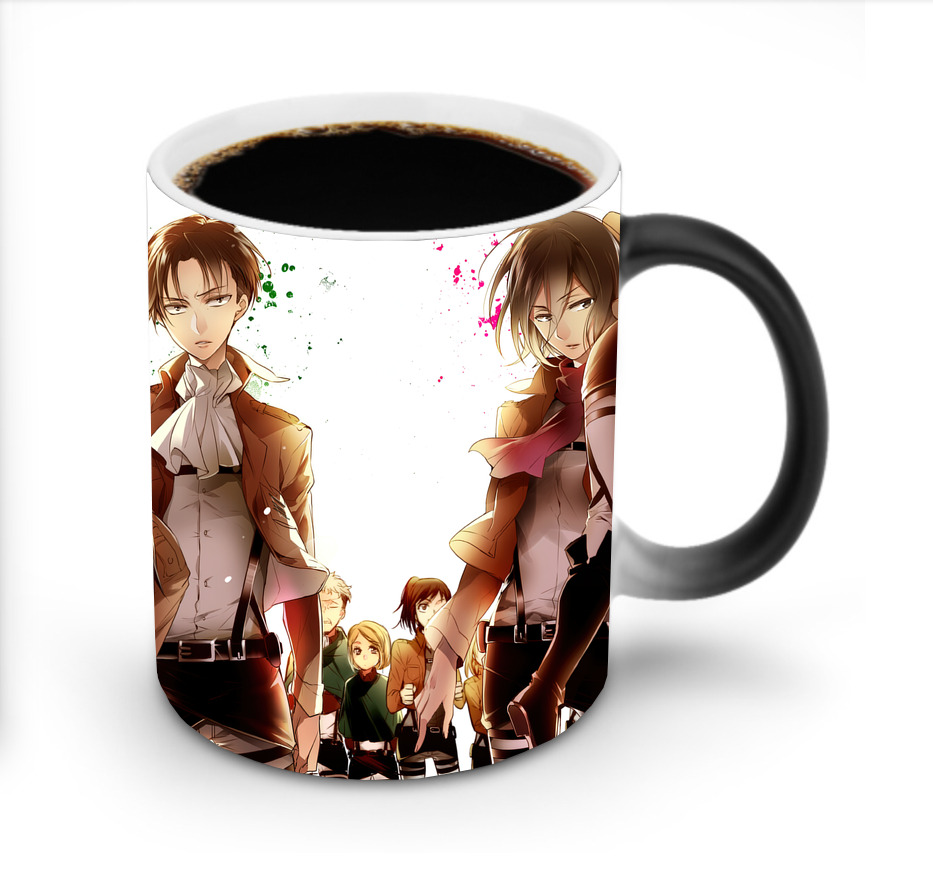 （画像用） 進撃の巨人 Attack on Titan 温度変色マグカップ