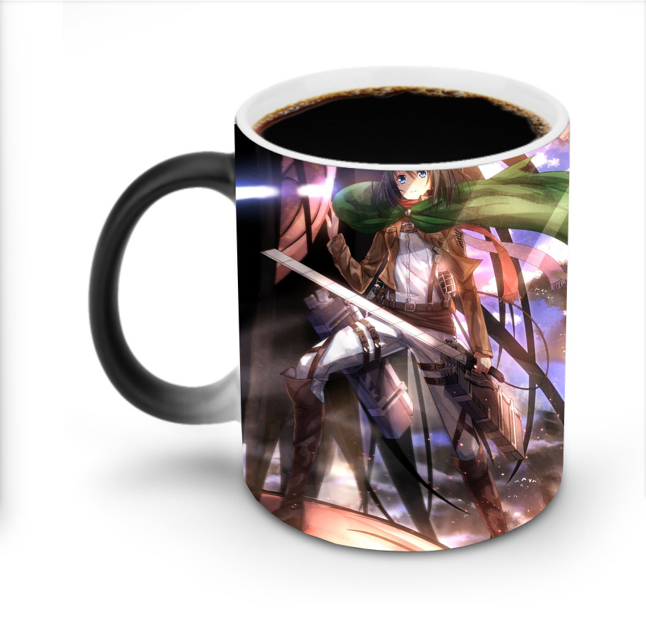 （画像用） 進撃の巨人 Attack on Titan 温度変色マグカップ
