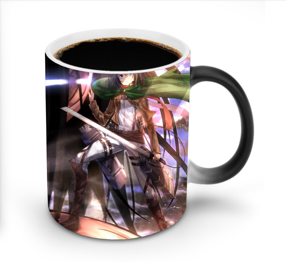 （画像用） 進撃の巨人 Attack on Titan 温度変色マグカップ
