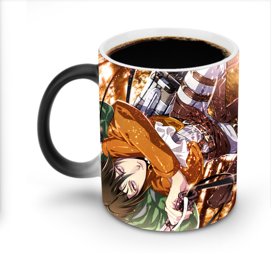 （画像用） 進撃の巨人 Attack on Titan 温度変色マグカップ