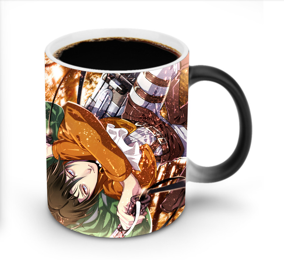 （画像用） 進撃の巨人 Attack on Titan 温度変色マグカップ