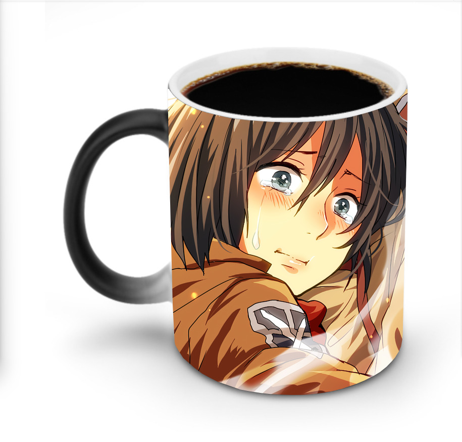 （画像用） 進撃の巨人 Attack on Titan 温度変色マグカップ