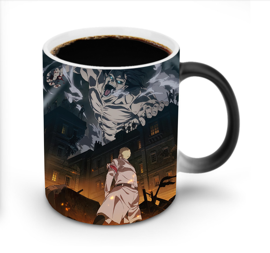 （画像用） 進撃の巨人 Attack on Titan 温度変色マグカップ