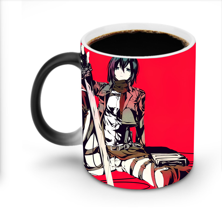 （画像用） 進撃の巨人 Attack on Titan 温度変色マグカップ
