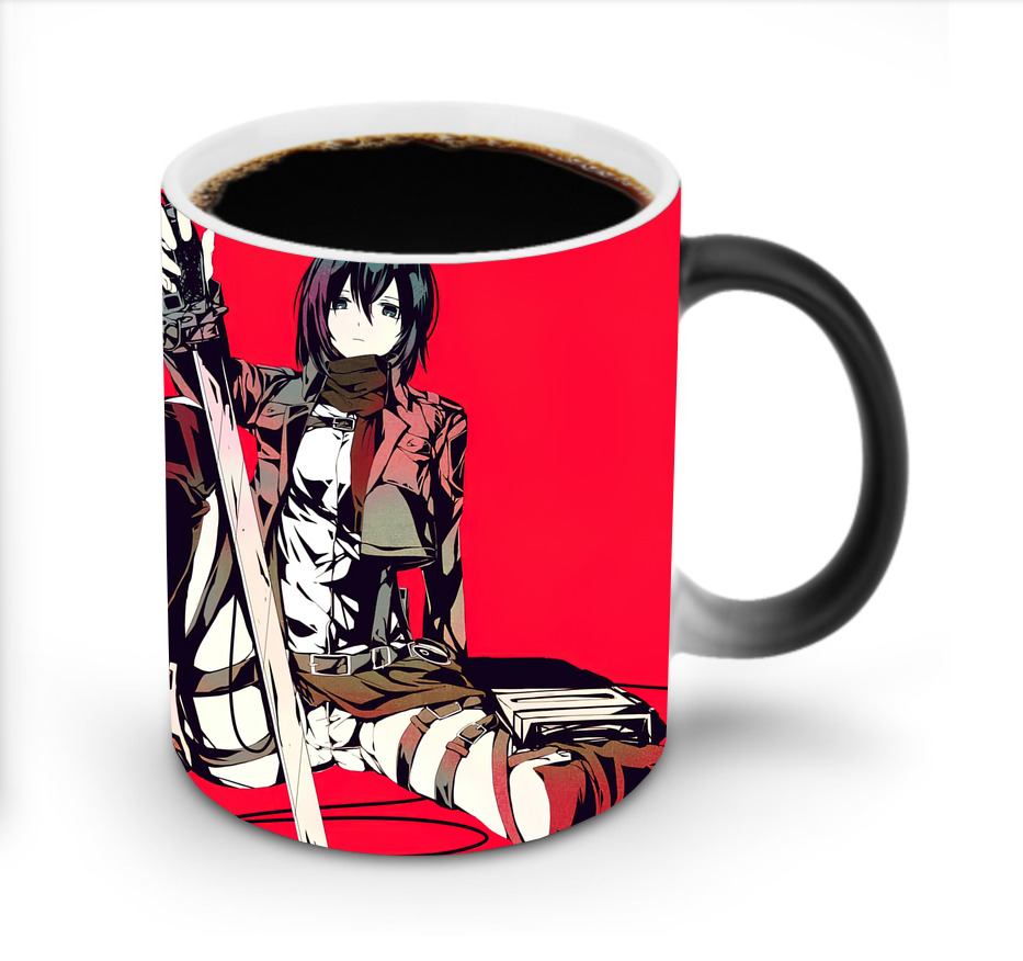 （画像用） 進撃の巨人 Attack on Titan 温度変色マグカップ