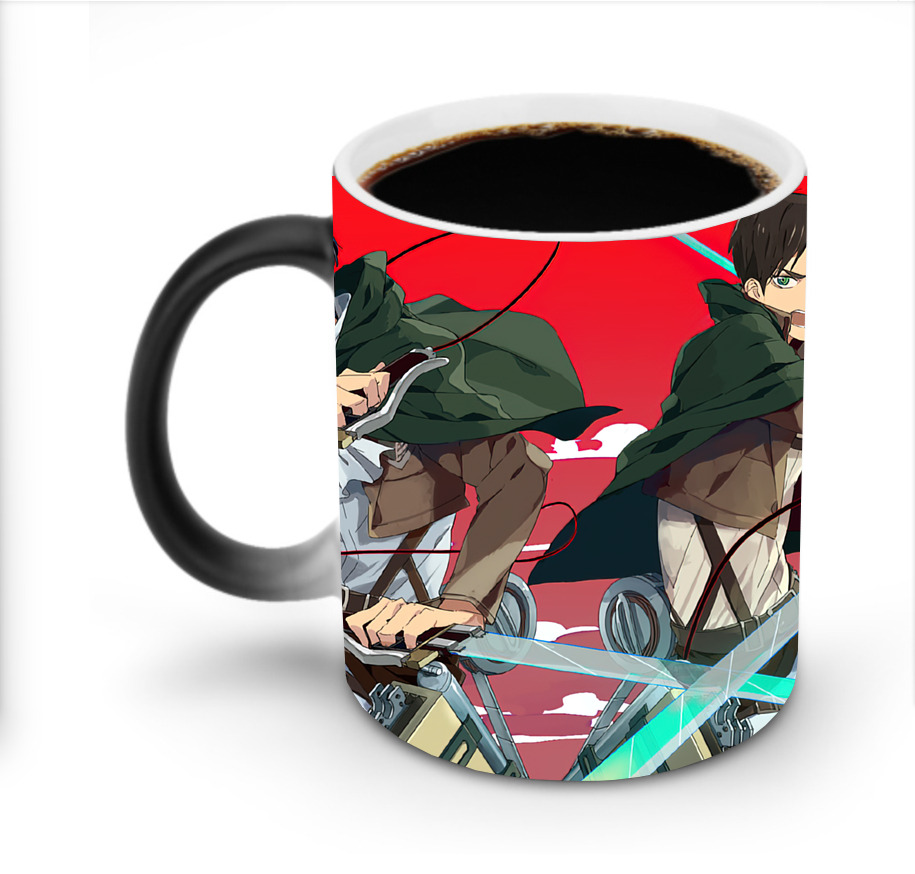 （画像用） 進撃の巨人 Attack on Titan 温度変色マグカップ