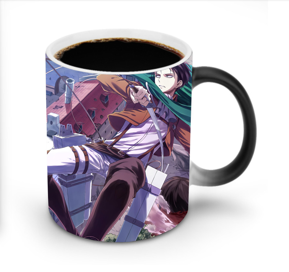 （画像用） 進撃の巨人 Attack on Titan 温度変色マグカップ