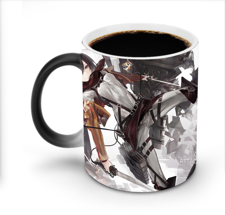 （画像用） 進撃の巨人 Attack on Titan 温度変色マグカップ
