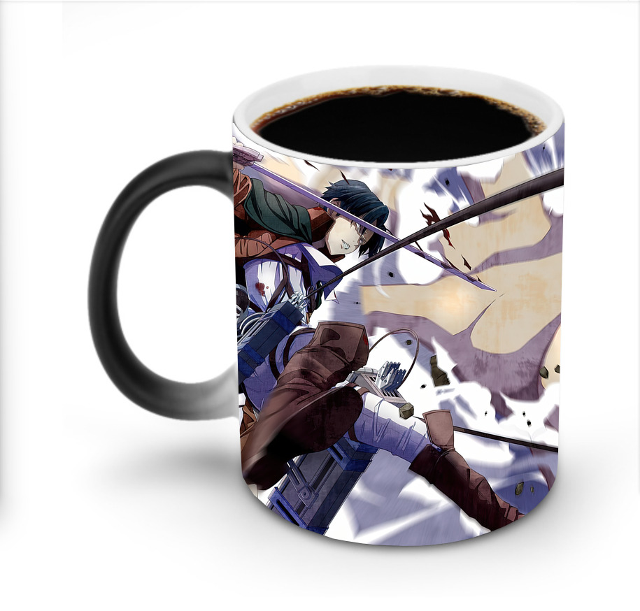（画像用） 進撃の巨人 Attack on Titan 温度変色マグカップ