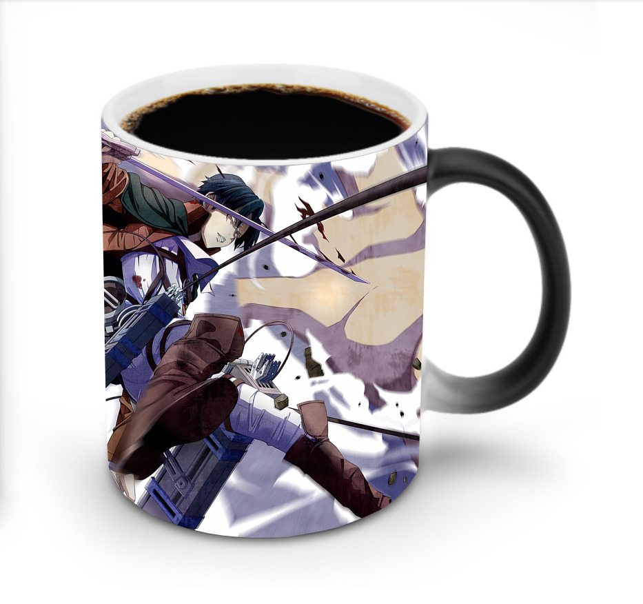 （画像用） 進撃の巨人 Attack on Titan 温度変色マグカップ