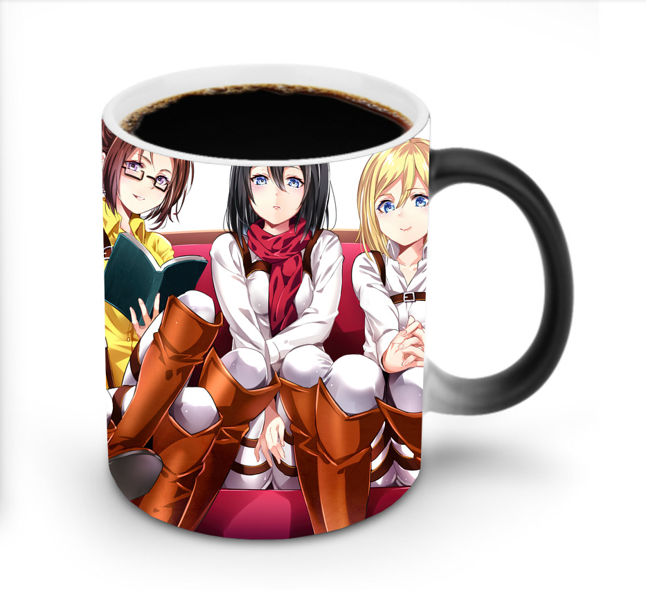 （画像用） 進撃の巨人 Attack on Titan 温度変色マグカップ
