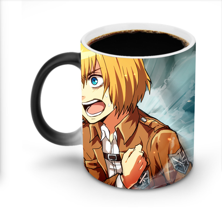 （画像用） 進撃の巨人 Attack on Titan 温度変色マグカップ
