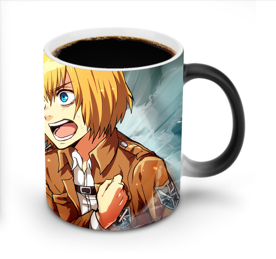 （画像用） 進撃の巨人 Attack on Titan 温度変色マグカップ