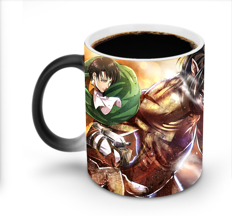 （画像用） 進撃の巨人 Attack on Titan 温度変色マグカップ