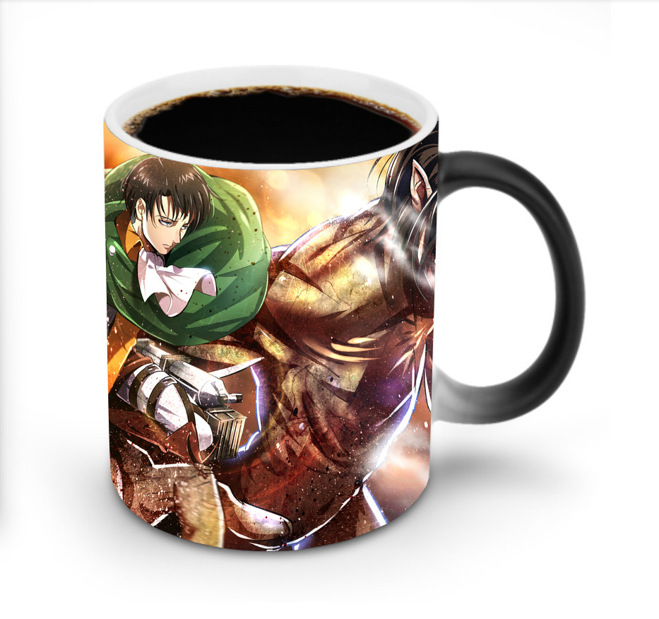 （画像用） 進撃の巨人 Attack on Titan 温度変色マグカップ