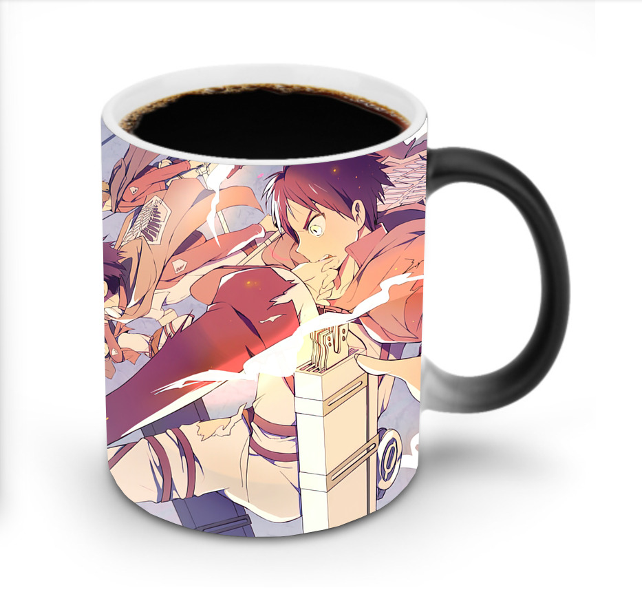 （画像用） 進撃の巨人 Attack on Titan 温度変色マグカップ