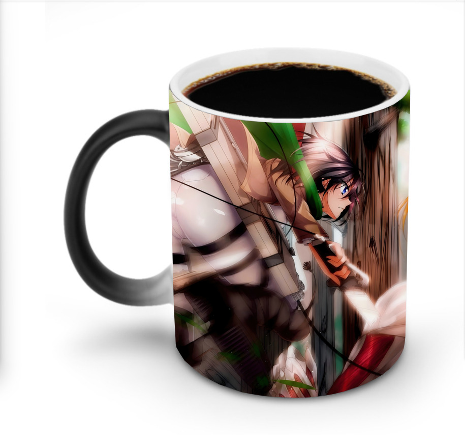 （画像用） 進撃の巨人 Attack on Titan 温度変色マグカップ