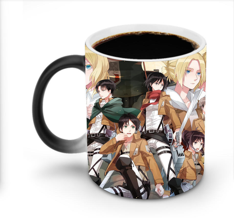 （画像用） 進撃の巨人 Attack on Titan 温度変色マグカップ