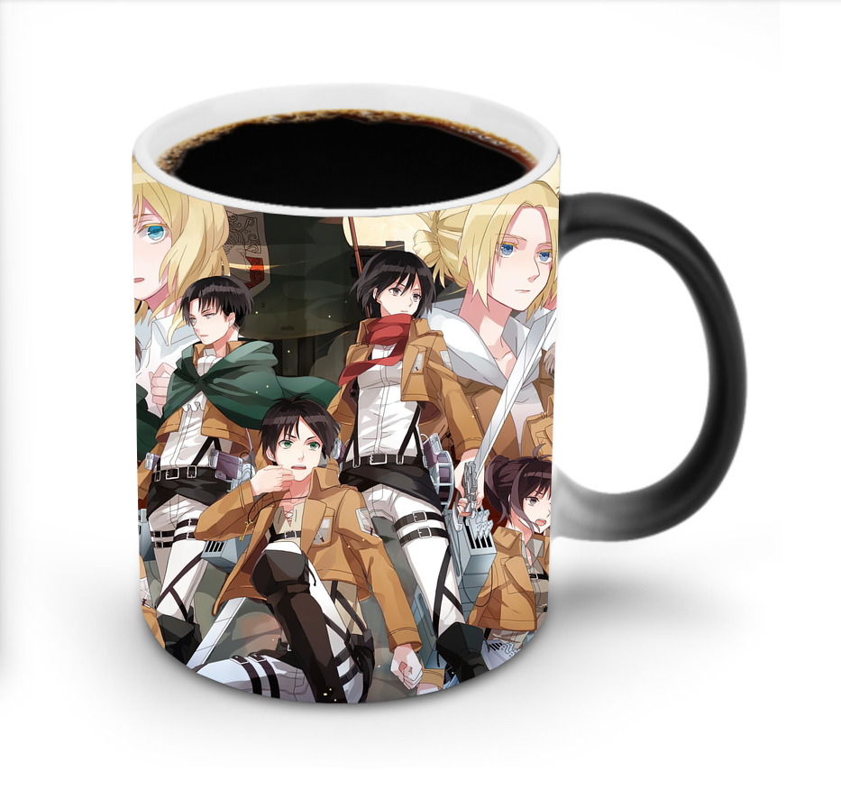 （画像用） 進撃の巨人 Attack on Titan 温度変色マグカップ
