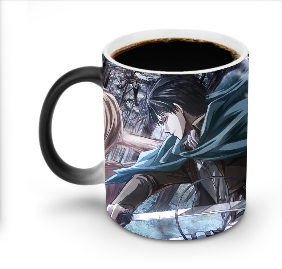 （画像用） 進撃の巨人 Attack on Titan 温度変色マグカップ