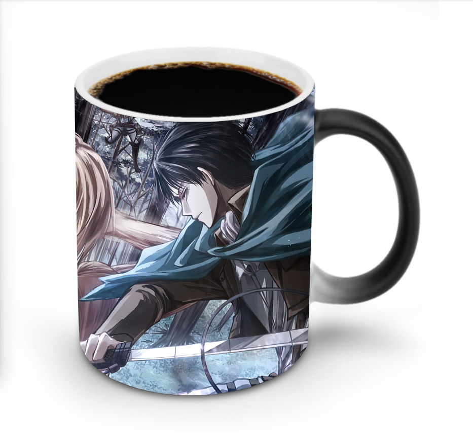 （画像用） 進撃の巨人 Attack on Titan 温度変色マグカップ