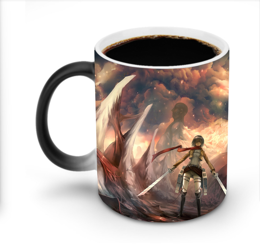 （画像用） 進撃の巨人 Attack on Titan 温度変色マグカップ