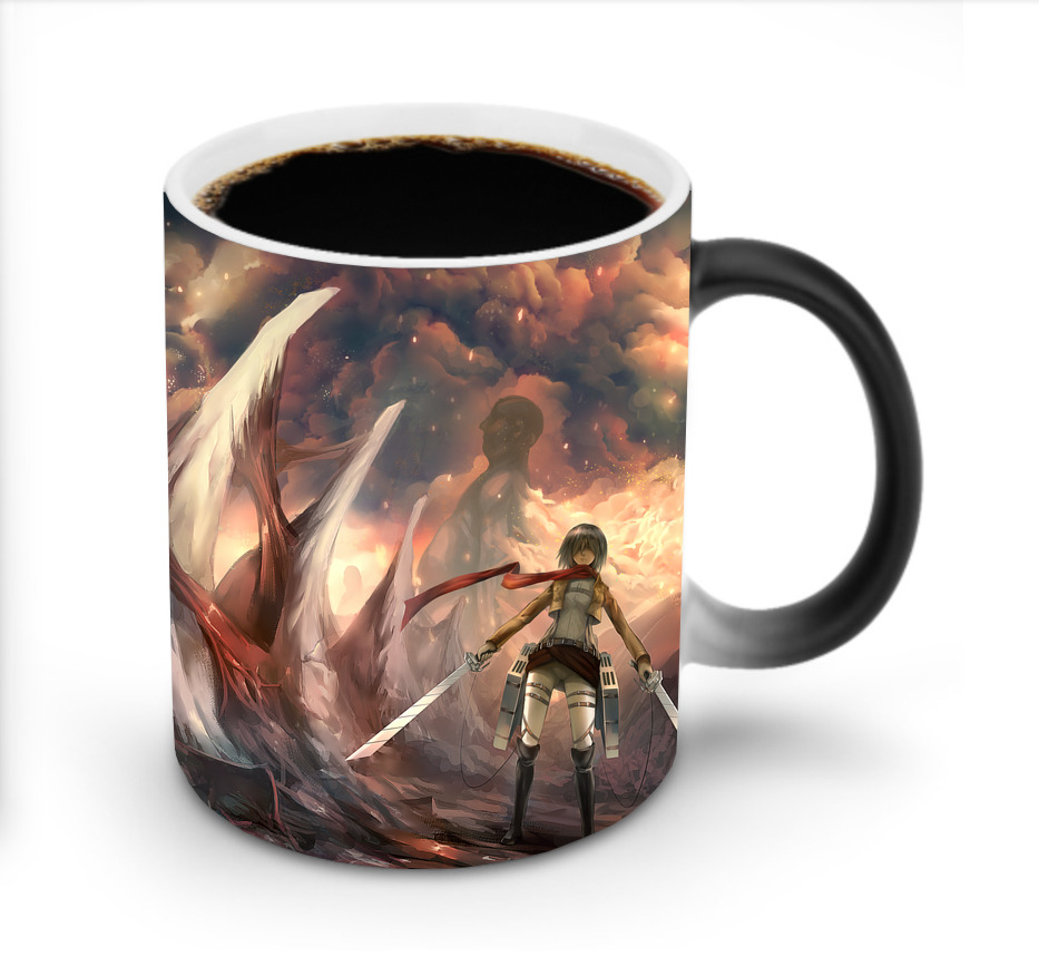 （画像用） 進撃の巨人 Attack on Titan 温度変色マグカップ