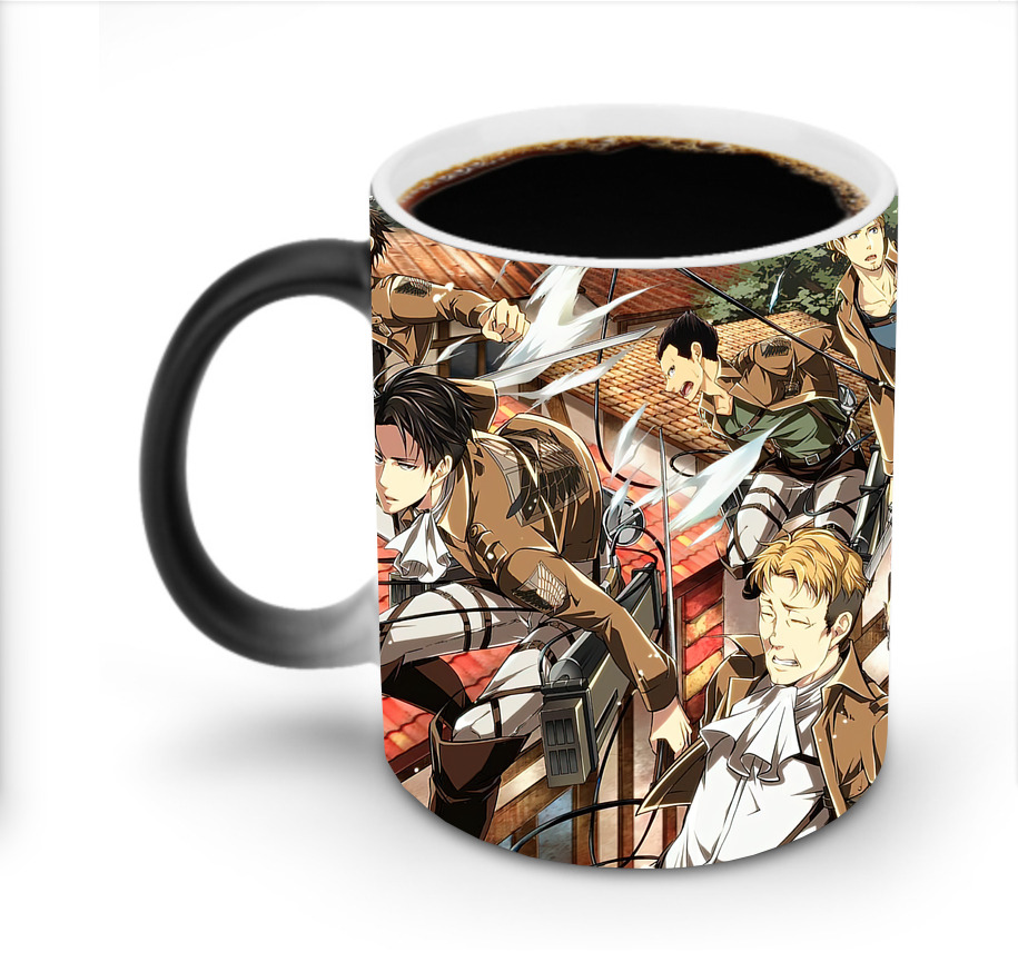 （画像用） 進撃の巨人 Attack on Titan 温度変色マグカップ