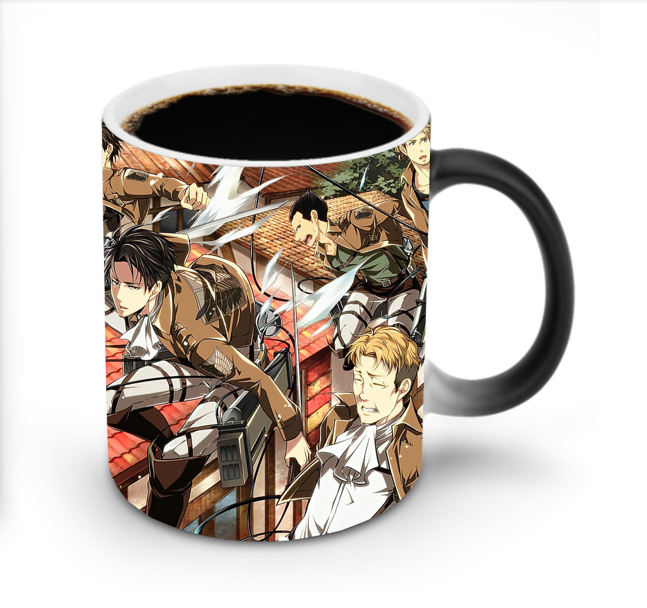（画像用） 進撃の巨人 Attack on Titan 温度変色マグカップ