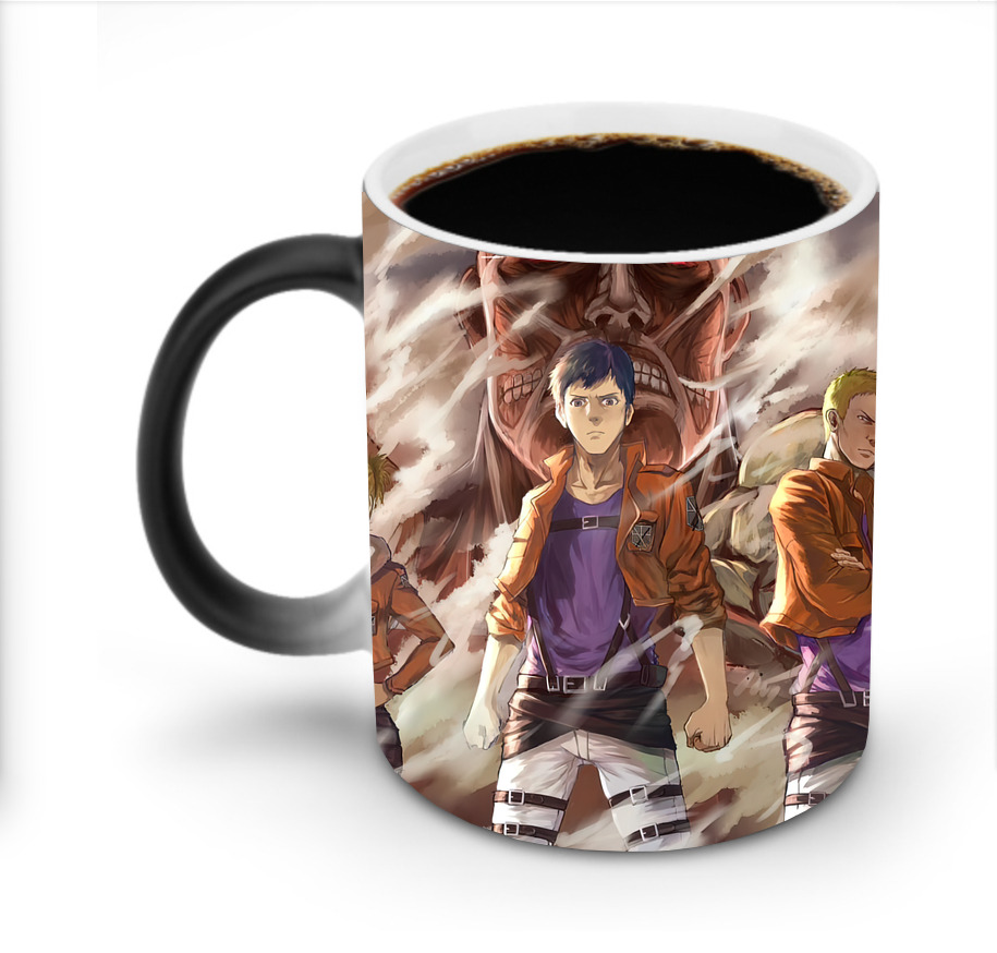 （画像用） 進撃の巨人 Attack on Titan 温度変色マグカップ