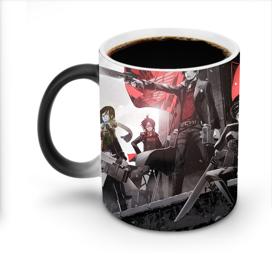 （画像用） 進撃の巨人 Attack on Titan 温度変色マグカップ