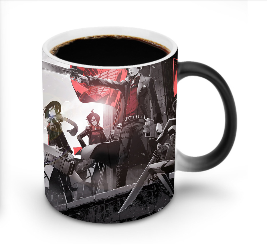 （画像用） 進撃の巨人 Attack on Titan 温度変色マグカップ