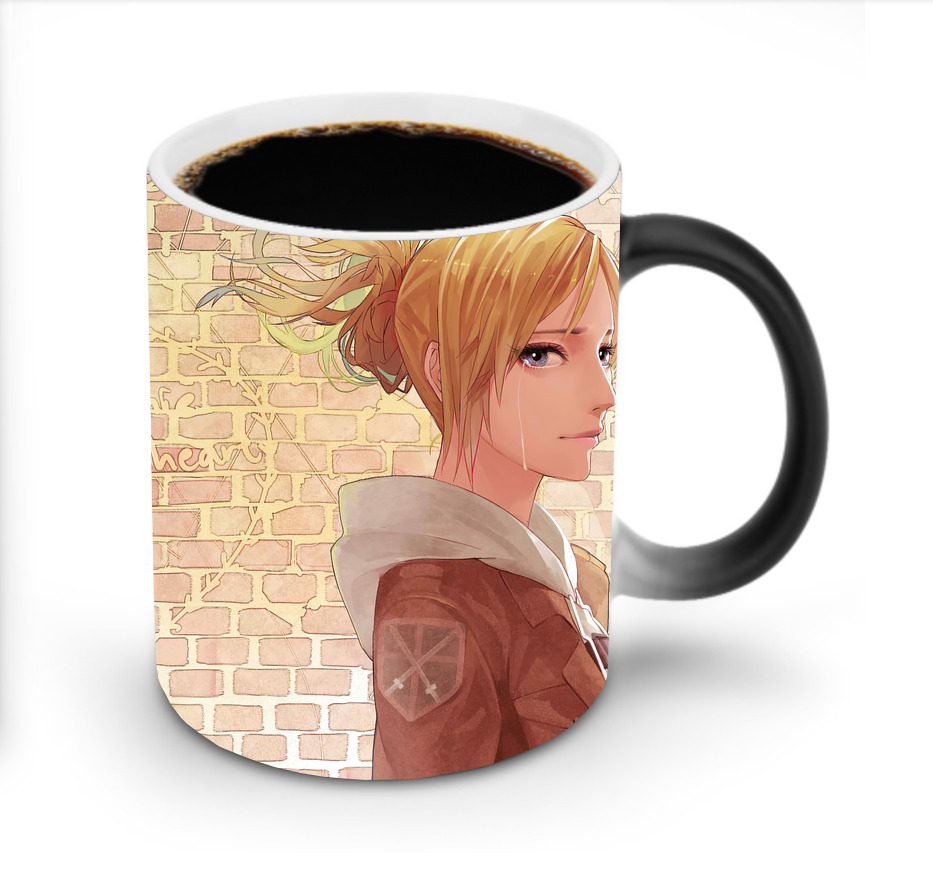 （画像用） 進撃の巨人 Attack on Titan 温度変色マグカップ