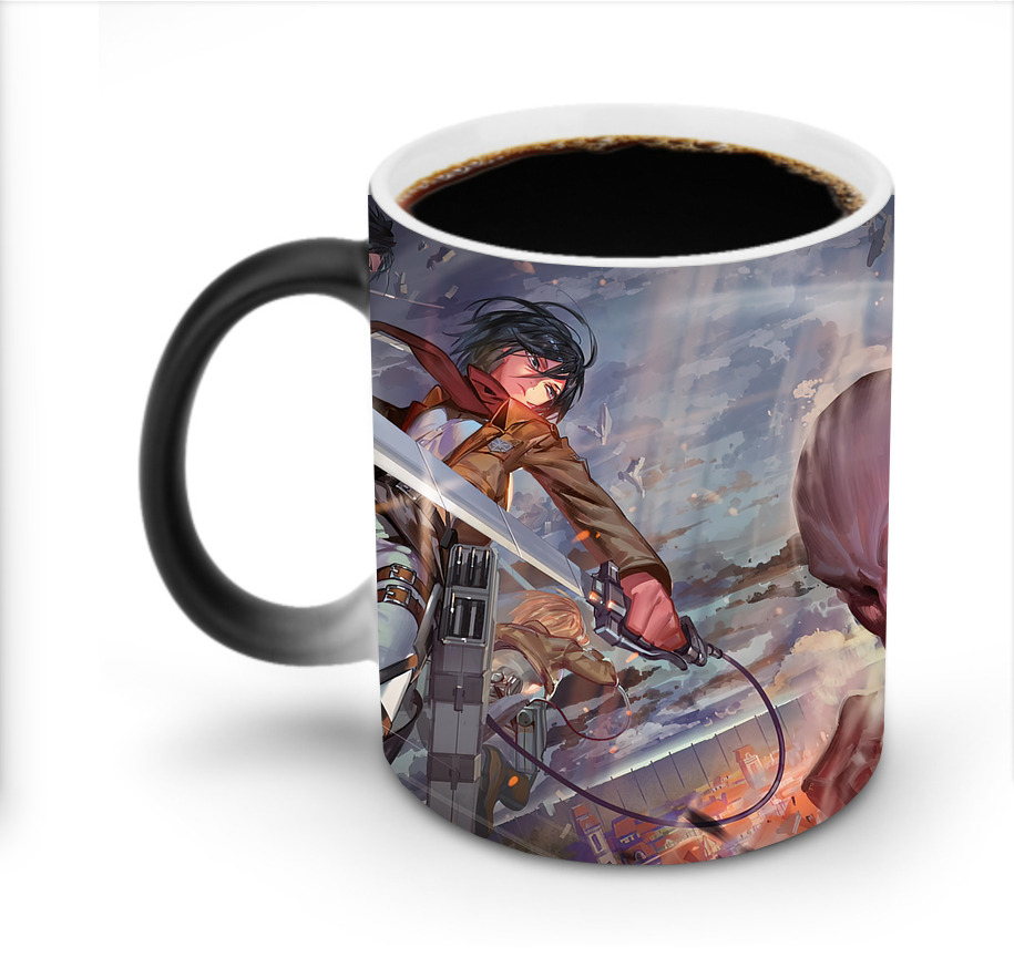 （画像用） 進撃の巨人 Attack on Titan 温度変色マグカップ