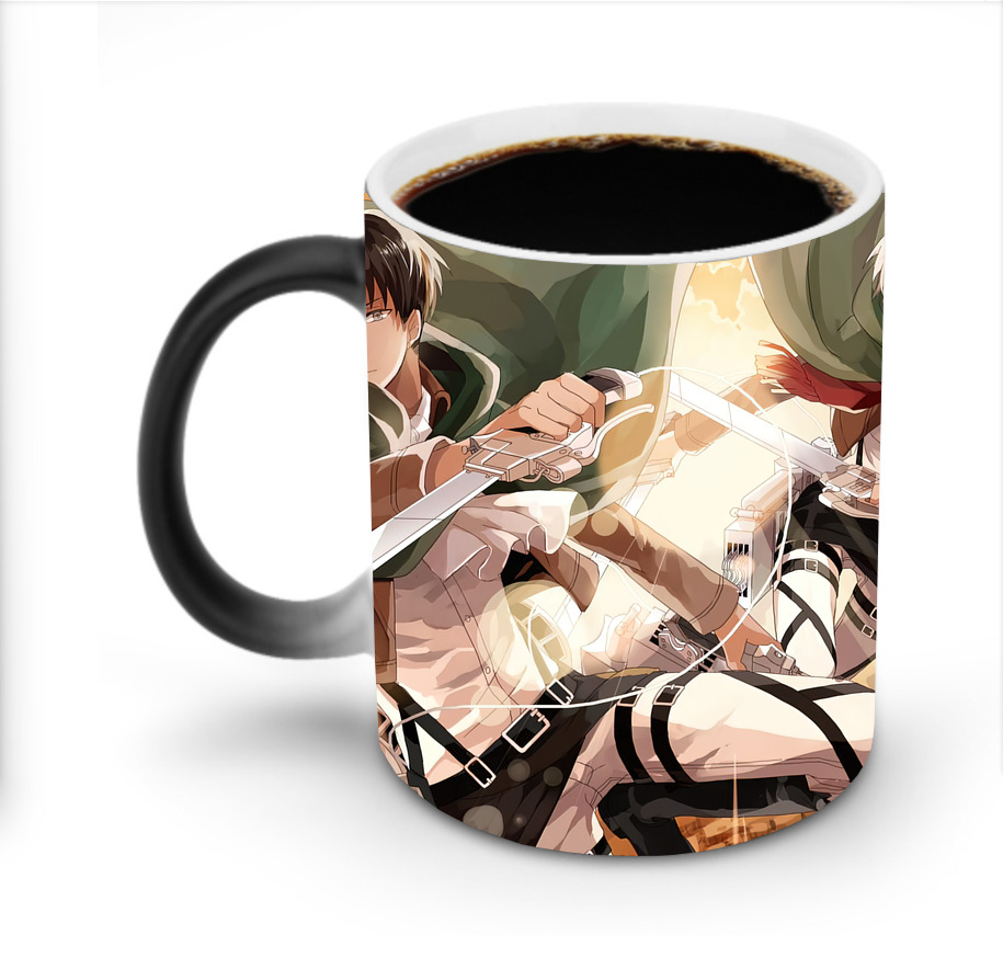 （画像用） 進撃の巨人 Attack on Titan 温度変色マグカップ