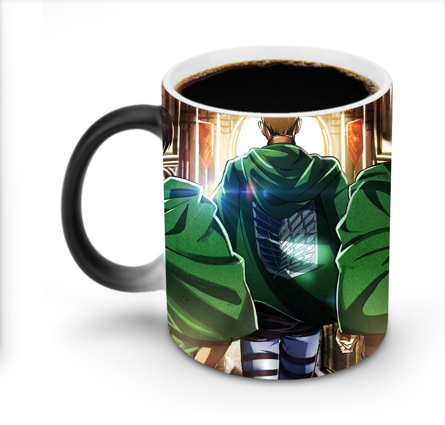 （画像用） 進撃の巨人 Attack on Titan 温度変色マグカップ