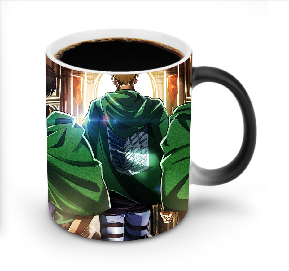 （画像用） 進撃の巨人 Attack on Titan 温度変色マグカップ