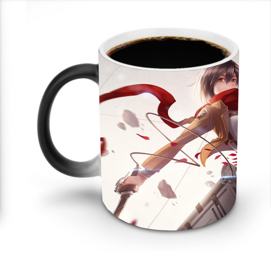 （画像用） 進撃の巨人 Attack on Titan 温度変色マグカップ