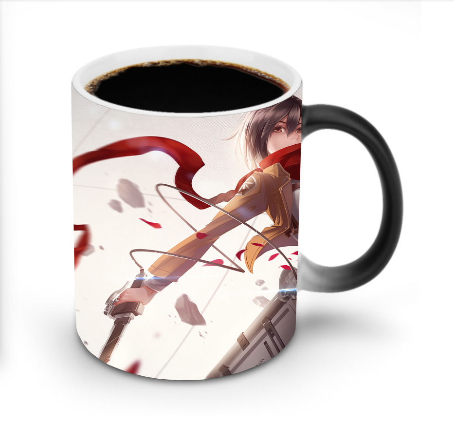 （画像用） 進撃の巨人 Attack on Titan 温度変色マグカップ