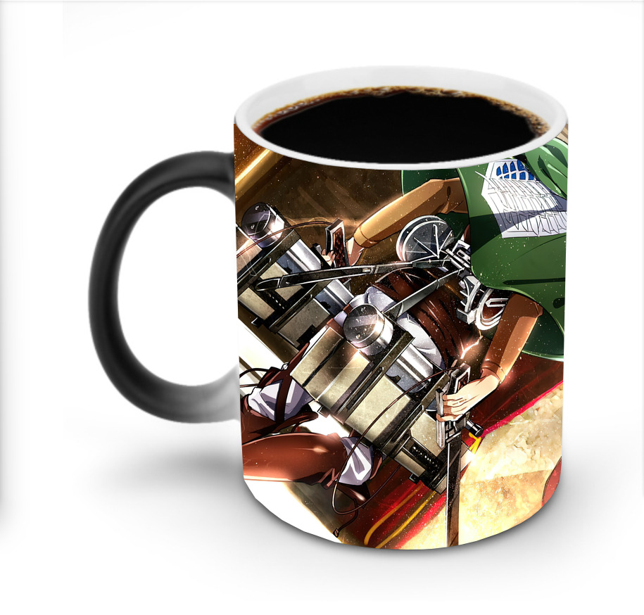 （画像用） 進撃の巨人 Attack on Titan 温度変色マグカップ