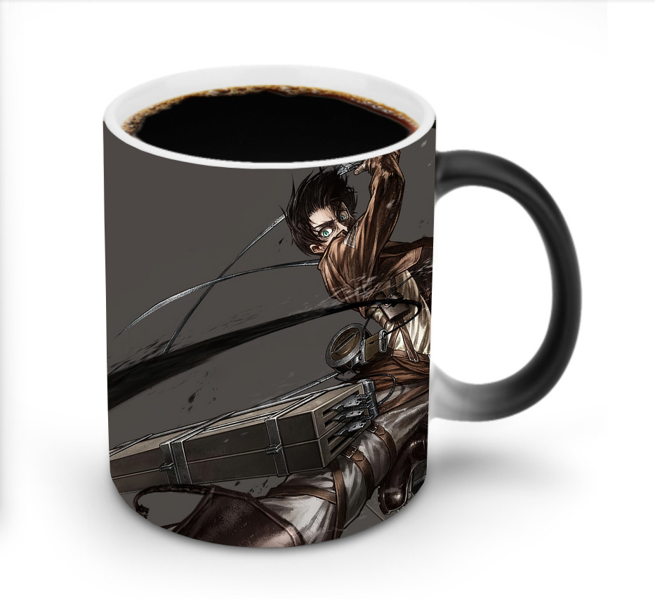 （画像用） 進撃の巨人 Attack on Titan 温度変色マグカップ