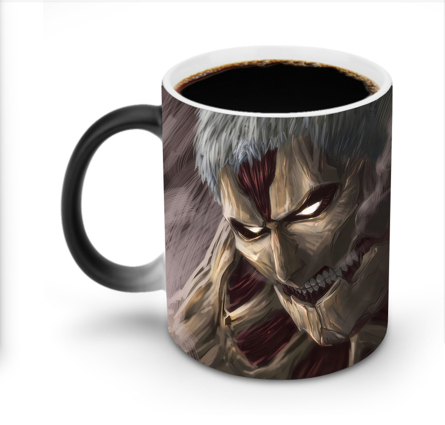 （画像用） 進撃の巨人 Attack on Titan 温度変色マグカップ