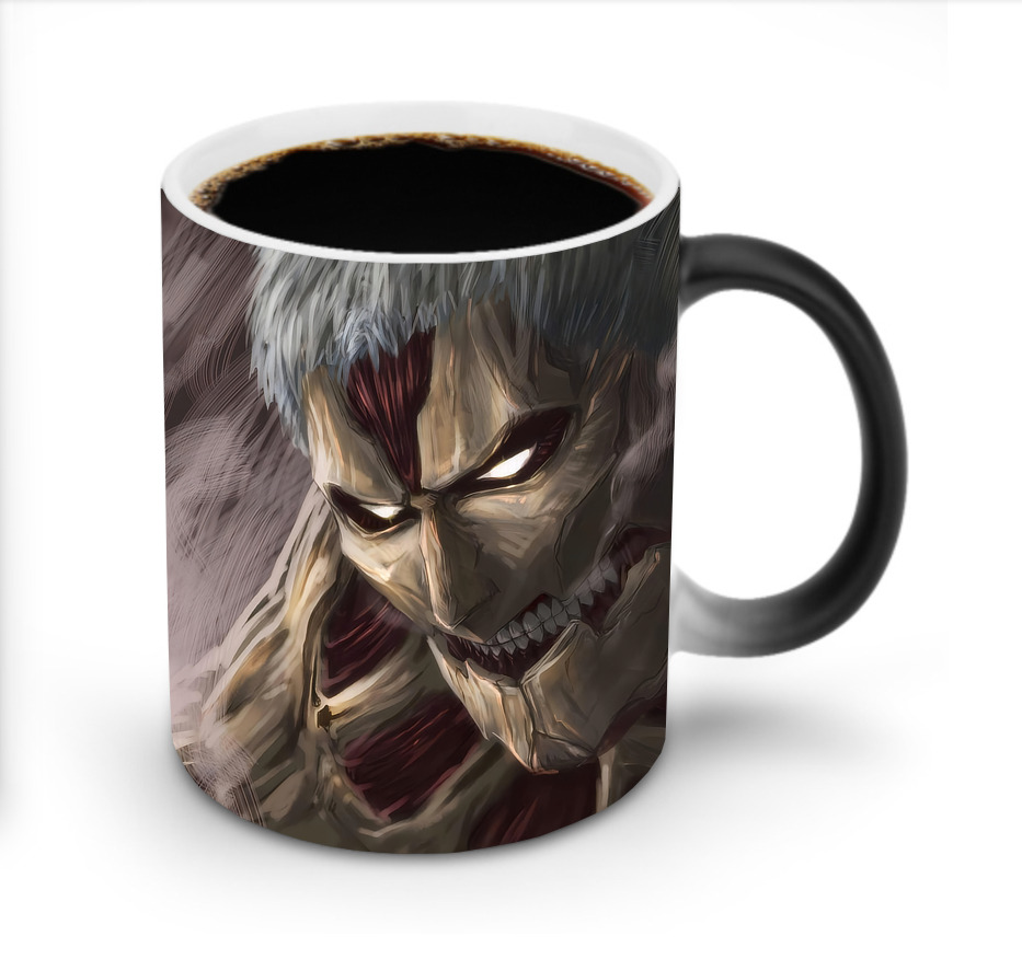 （画像用） 進撃の巨人 Attack on Titan 温度変色マグカップ