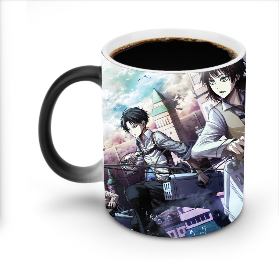 （画像用） 進撃の巨人 Attack on Titan 温度変色マグカップ