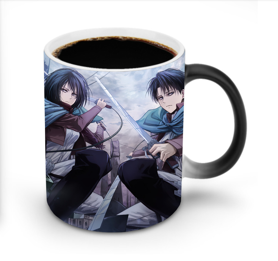 （画像用） 進撃の巨人 Attack on Titan 温度変色マグカップ