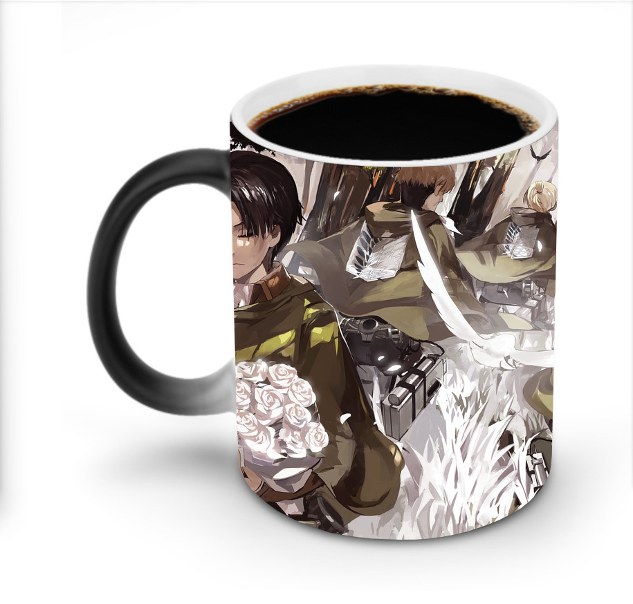 （画像用） 進撃の巨人 Attack on Titan 温度変色マグカップ