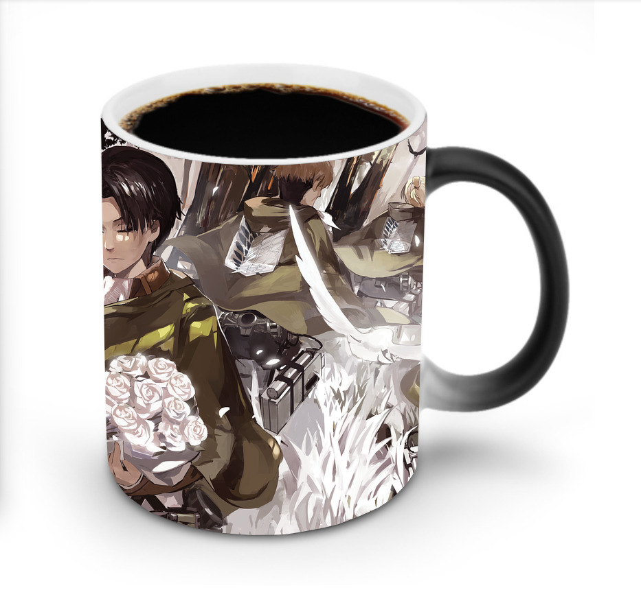 （画像用） 進撃の巨人 Attack on Titan 温度変色マグカップ