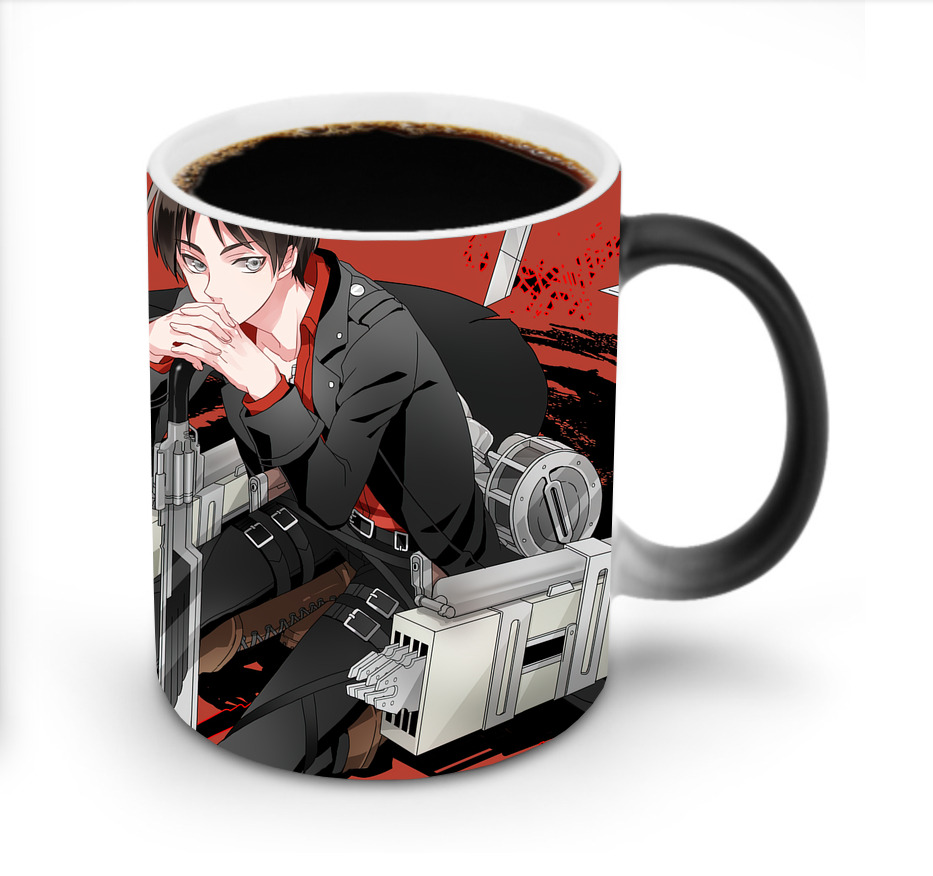 （画像用） 進撃の巨人 Attack on Titan 温度変色マグカップ