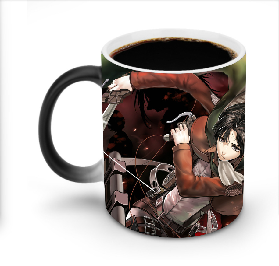 （画像用） 進撃の巨人 Attack on Titan 温度変色マグカップ